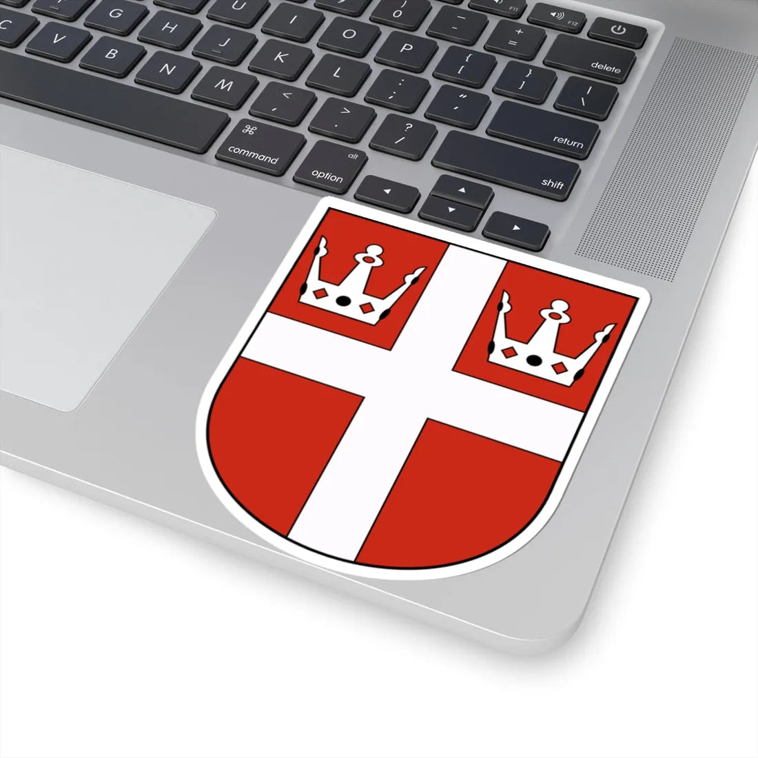 Langrickenbach-blazon (Switzerland) (Coat of Arms) STICKER Vinyl Kiss-Cut Decal - The Sticker Space