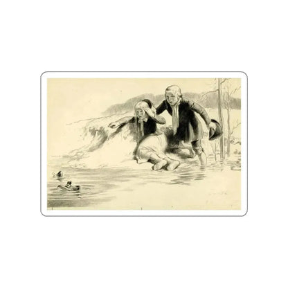 Language for Daily Use Illustration (World Book Company, undated) _ 4 (Magazine Illustration) STICKER Vinyl Die-Cut Decal White Die-Cut 6 Inch - The Sticker Space