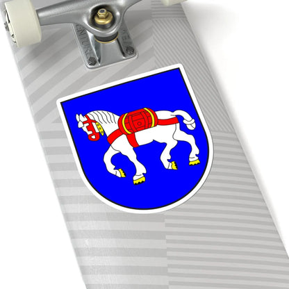 Lantsch Lenz wappen (Switzerland) (Coat of Arms) STICKER Vinyl Kiss-Cut Decal - The Sticker Space