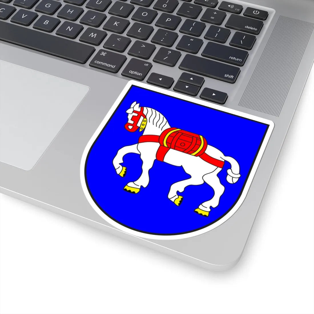 Lantsch Lenz wappen (Switzerland) (Coat of Arms) STICKER Vinyl Kiss-Cut Decal - The Sticker Space