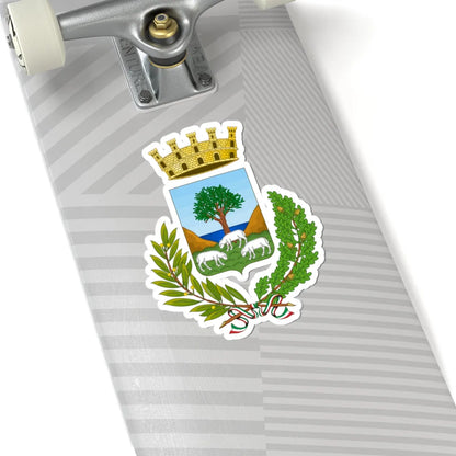 Lanusei-Stemma (Italy) (Coat of Arms) STICKER Vinyl Kiss-Cut Decal - The Sticker Space