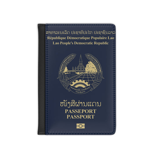 Laos Passport - Passport Holder-3.9" x 5.8"-The Sticker Space