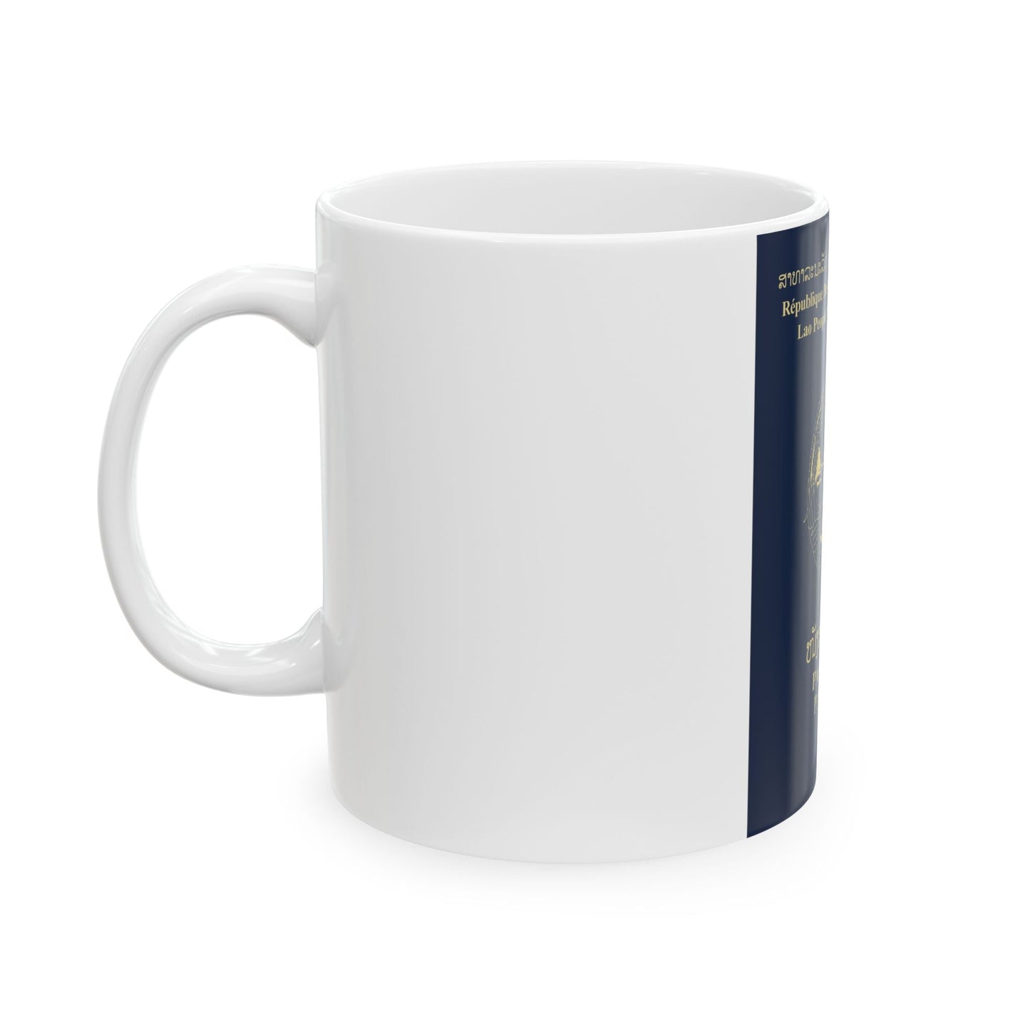 Laos Passport - White Coffee Mug