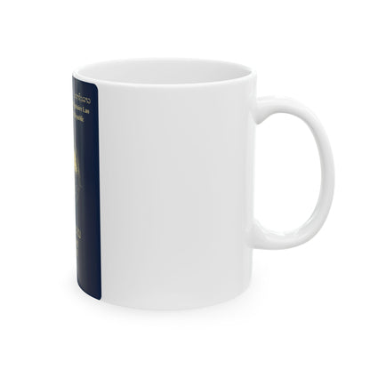 Laos Passport - White Coffee Mug