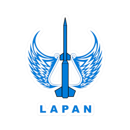 Lapan logo (Indonesia) (Coat of Arms) STICKER Vinyl Kiss-Cut Decal 2 Inch White - The Sticker Space