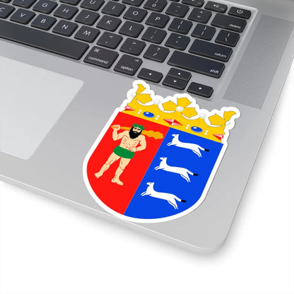 Lapin läänin vaakuna (Finland) (Coat of Arms) STICKER Vinyl Kiss-Cut Decal - The Sticker Space