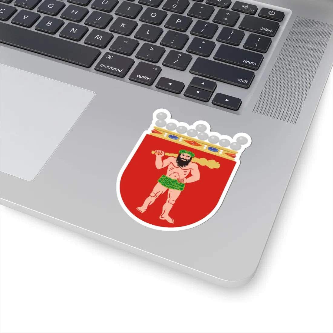 Lapin maakunnan vaakuna (Finland) (Coat of Arms) STICKER Vinyl Kiss-Cut Decal - The Sticker Space