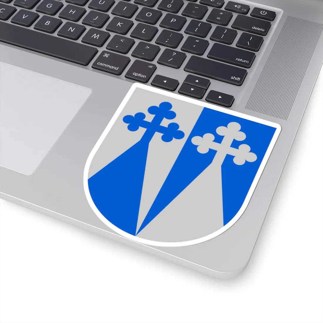 Lapinjärvi.vaakuna (Finland) (Coat of Arms) STICKER Vinyl Kiss-Cut Decal - The Sticker Space