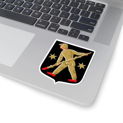 Lapinlahti.vaakuna (Finland) (Coat of Arms) STICKER Vinyl Kiss-Cut Decal - The Sticker Space