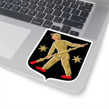 Lapinlahti.vaakuna (Finland) (Coat of Arms) STICKER Vinyl Kiss-Cut Decal - The Sticker Space