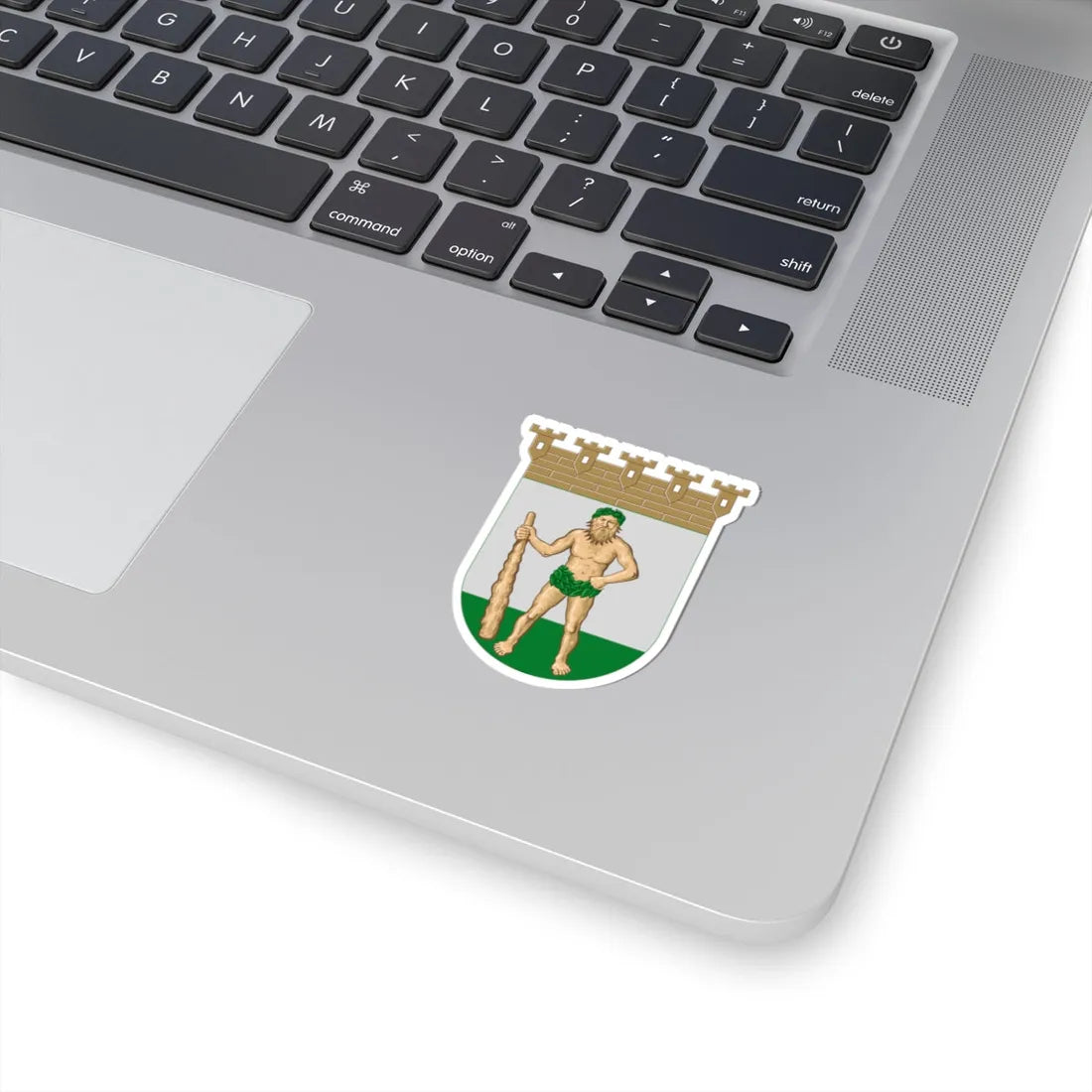 Lappeenranta.vaakuna (Finland) (Coat of Arms) STICKER Vinyl Kiss-Cut Decal - The Sticker Space