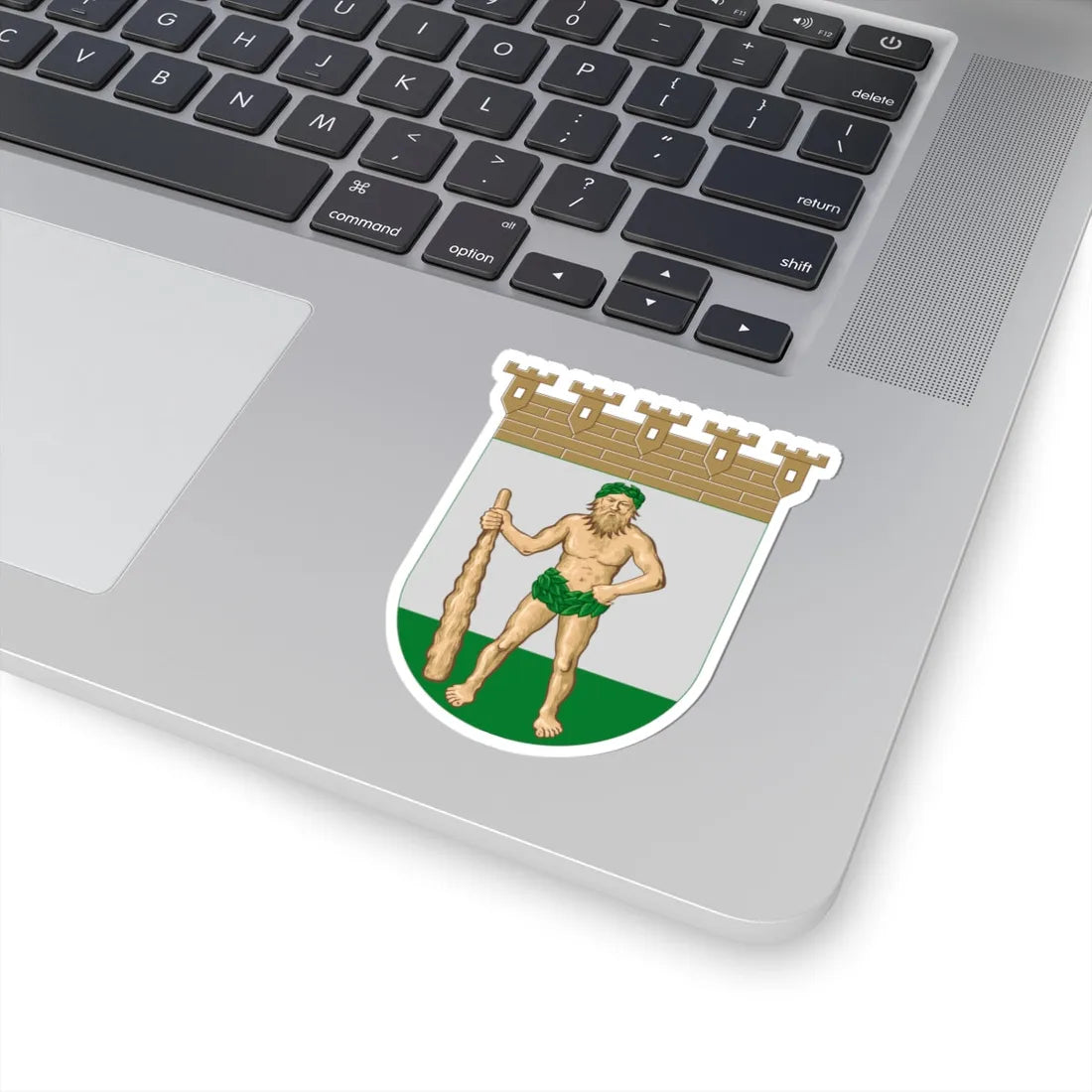 Lappeenranta.vaakuna (Finland) (Coat of Arms) STICKER Vinyl Kiss-Cut Decal - The Sticker Space