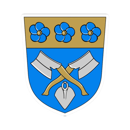 Lappi.vaakuna (Finland) (Coat of Arms) STICKER Vinyl Kiss-Cut Decal 2 Inch White - The Sticker Space
