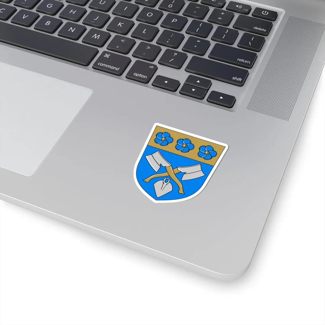 Lappi.vaakuna (Finland) (Coat of Arms) STICKER Vinyl Kiss-Cut Decal - The Sticker Space