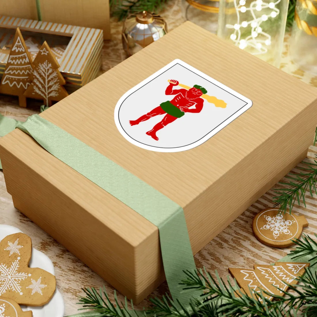 Lappland vapen (Sweden) (Coat of Arms) STICKER Vinyl Kiss-Cut Decal - The Sticker Space