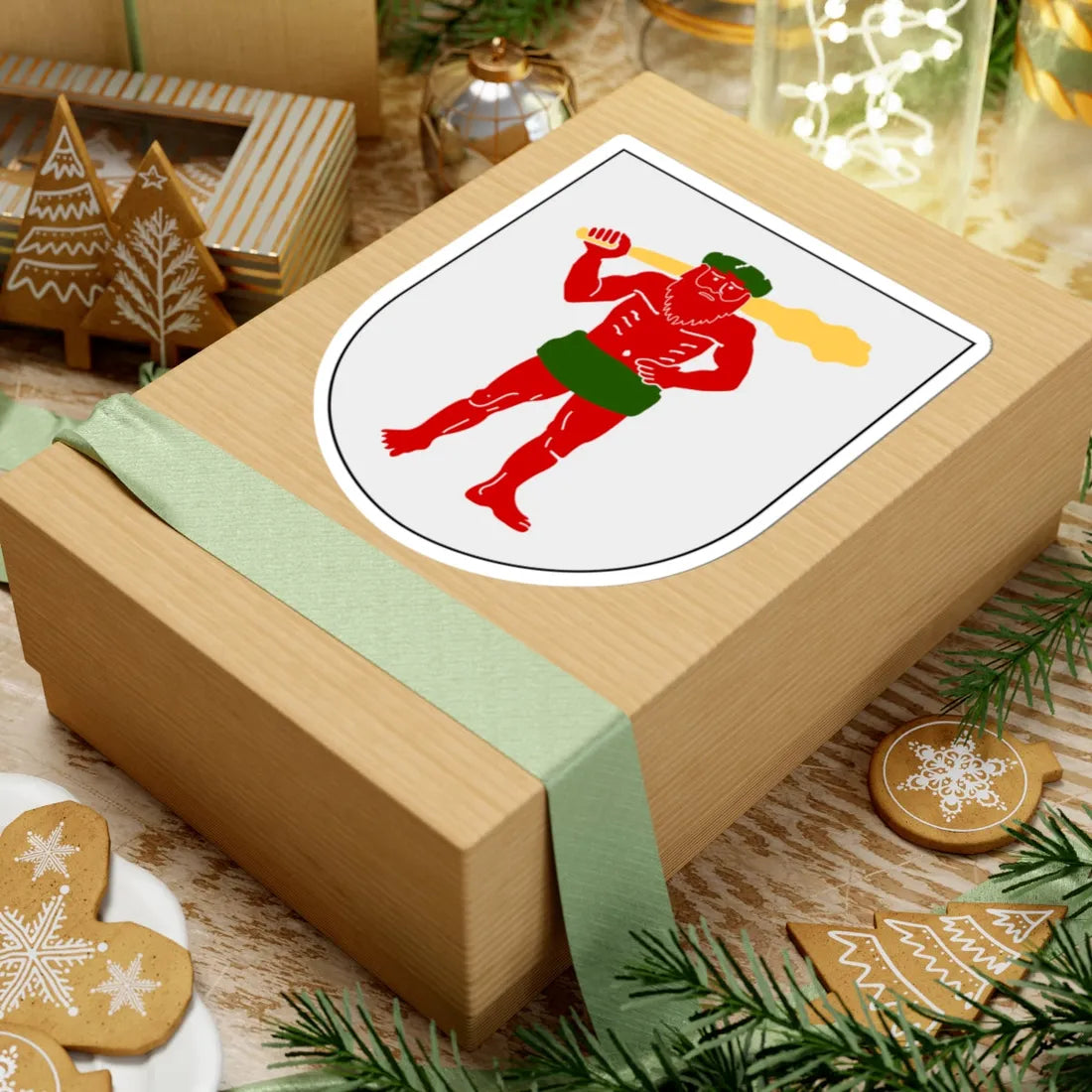 Lappland vapen (Sweden) (Coat of Arms) STICKER Vinyl Kiss-Cut Decal - The Sticker Space