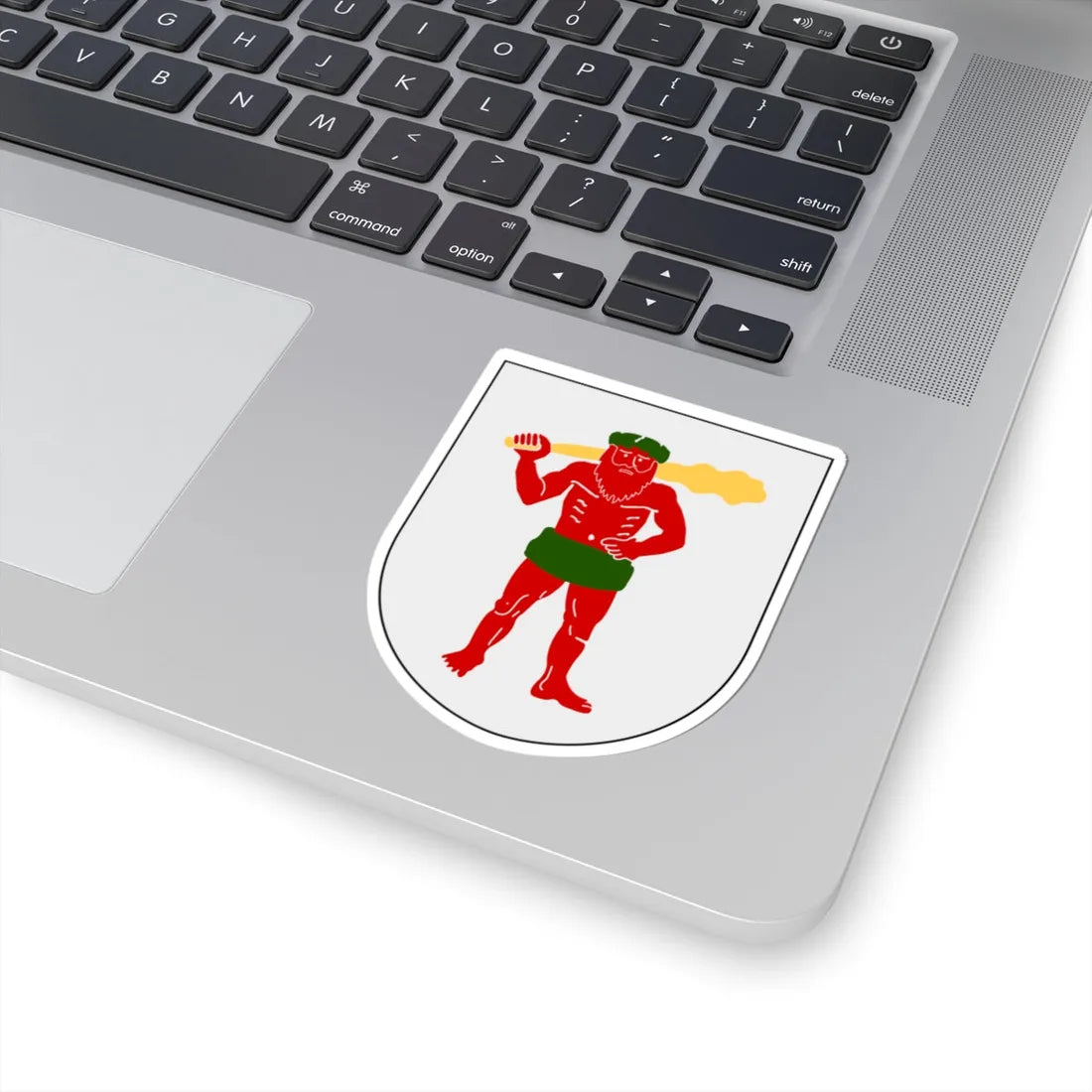 Lappland vapen (Sweden) (Coat of Arms) STICKER Vinyl Kiss-Cut Decal - The Sticker Space