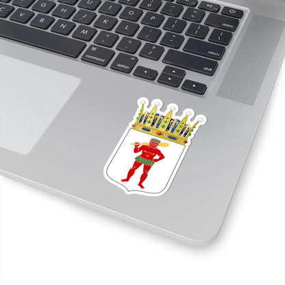 Lapplands vapen crowned (Sweden) (Coat of Arms) STICKER Vinyl Kiss-Cut Decal - The Sticker Space
