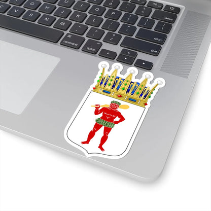 Lapplands vapen crowned (Sweden) (Coat of Arms) STICKER Vinyl Kiss-Cut Decal - The Sticker Space