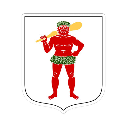 Lapplands vapen  (Sweden) (Coat of Arms) STICKER Vinyl Kiss-Cut Decal 4 Inch White - The Sticker Space