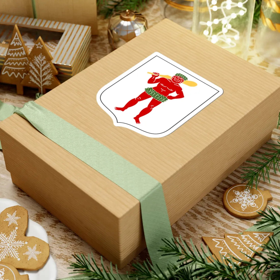 Lapplands vapen  (Sweden) (Coat of Arms) STICKER Vinyl Kiss-Cut Decal - The Sticker Space