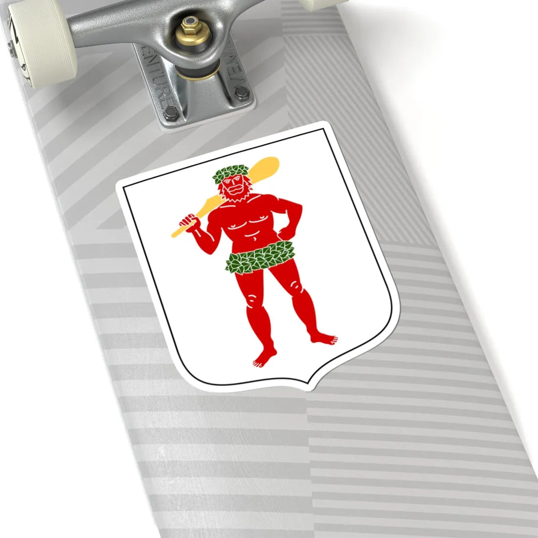 Lapplands vapen  (Sweden) (Coat of Arms) STICKER Vinyl Kiss-Cut Decal - The Sticker Space