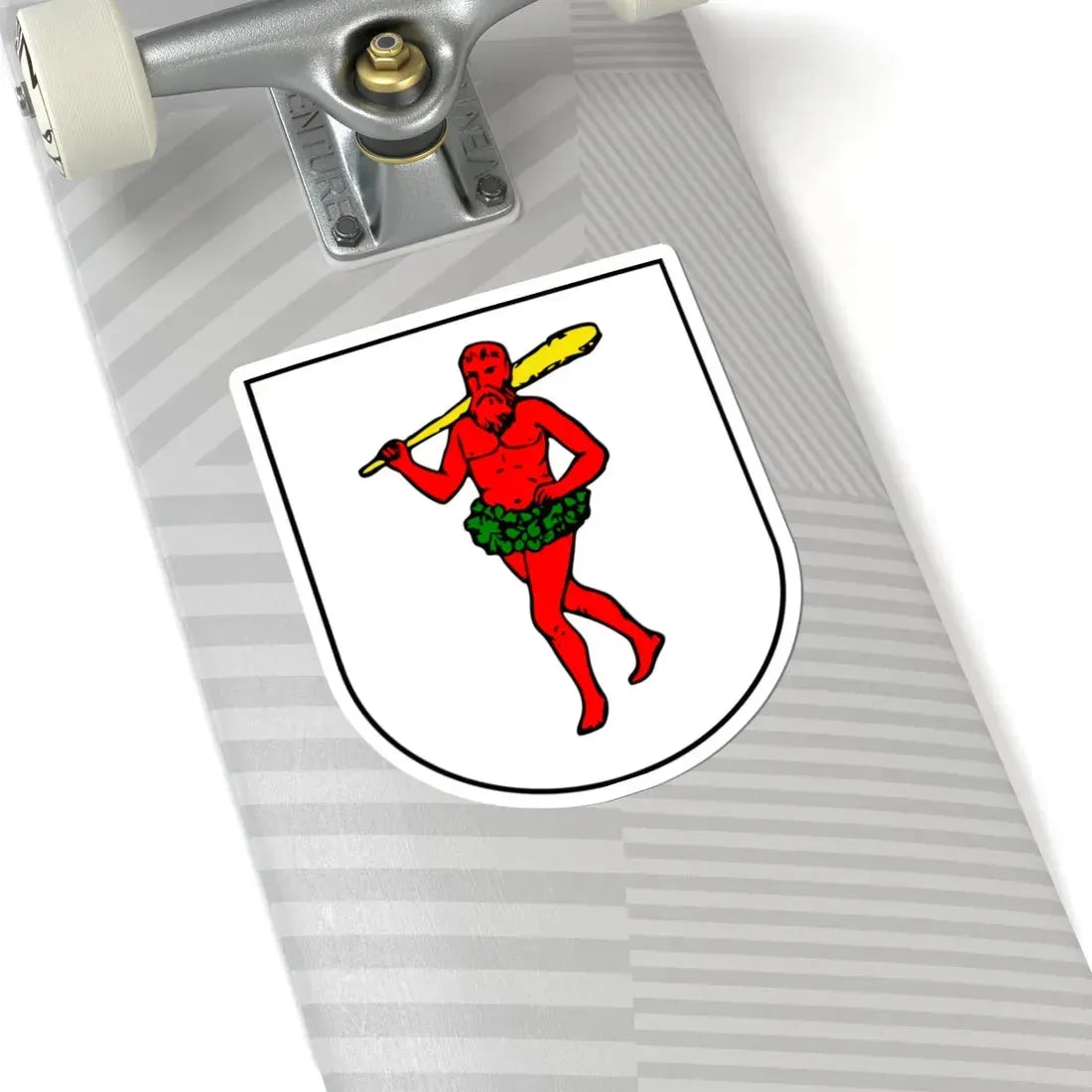 Lapplands vapen (Sweden) (Coat of Arms) STICKER Vinyl Kiss-Cut Decal - The Sticker Space