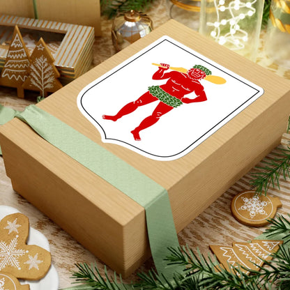 Lapplands vapen  (Sweden) (Coat of Arms) STICKER Vinyl Kiss-Cut Decal - The Sticker Space