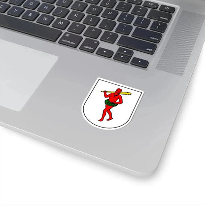 Lapplands vapen (Sweden) (Coat of Arms) STICKER Vinyl Kiss-Cut Decal - The Sticker Space