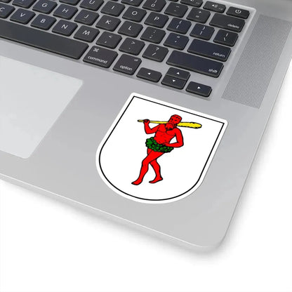 Lapplands vapen (Sweden) (Coat of Arms) STICKER Vinyl Kiss-Cut Decal - The Sticker Space