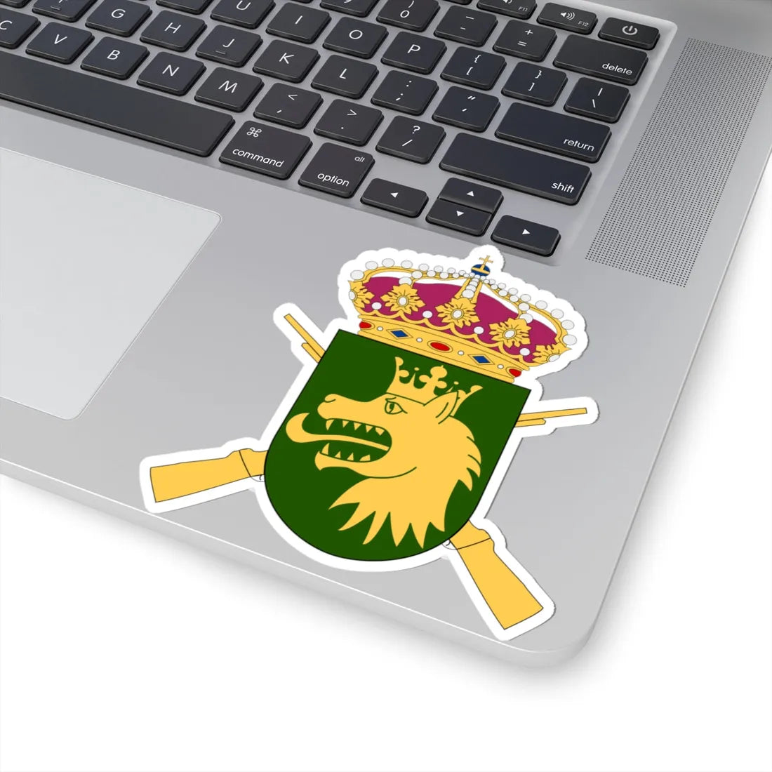 Lapplandsjägargruppen vapen 2016 (Sweden) (Coat of Arms) STICKER Vinyl Kiss-Cut Decal - The Sticker Space