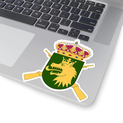 Lapplandsjägargruppen vapen 2016 (Sweden) (Coat of Arms) STICKER Vinyl Kiss-Cut Decal - The Sticker Space