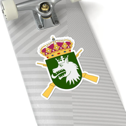 Lapplandsjägargruppen vapen (Sweden) (Coat of Arms) STICKER Vinyl Kiss-Cut Decal - The Sticker Space