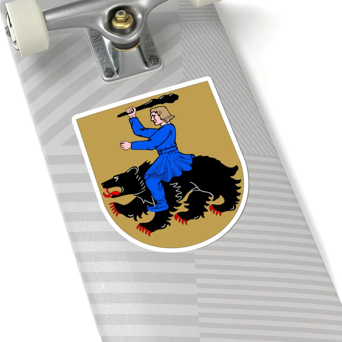 Lapua.vaakuna (Finland) (Coat of Arms) STICKER Vinyl Kiss-Cut Decal - The Sticker Space