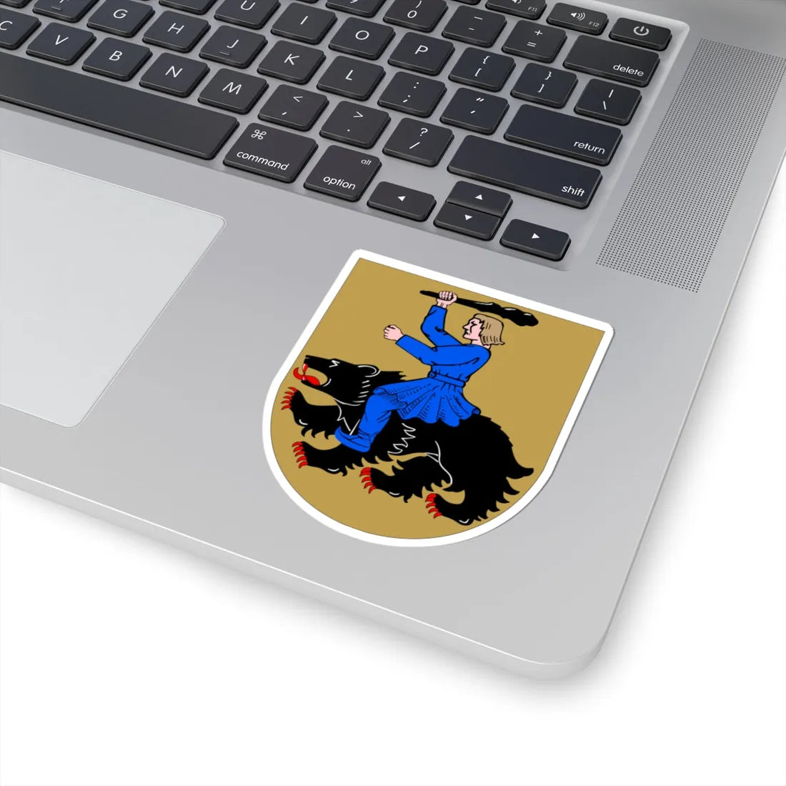 Lapua.vaakuna (Finland) (Coat of Arms) STICKER Vinyl Kiss-Cut Decal - The Sticker Space