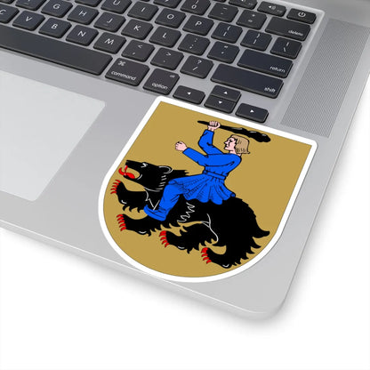 Lapua.vaakuna (Finland) (Coat of Arms) STICKER Vinyl Kiss-Cut Decal - The Sticker Space