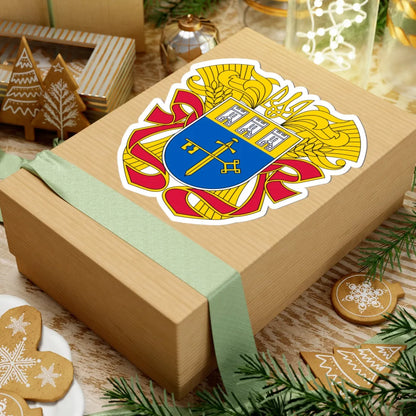 Large Coat of Arms of Ternopil Oblast (Ukraine) (Coat of Arms) STICKER Vinyl Kiss-Cut Decal - The Sticker Space