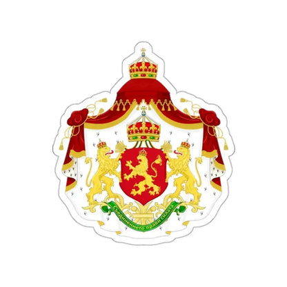 Larger State Achievement of Bulgaria 1908-1946 STICKER Vinyl Die-Cut Decal 2 Inch - The Sticker Space