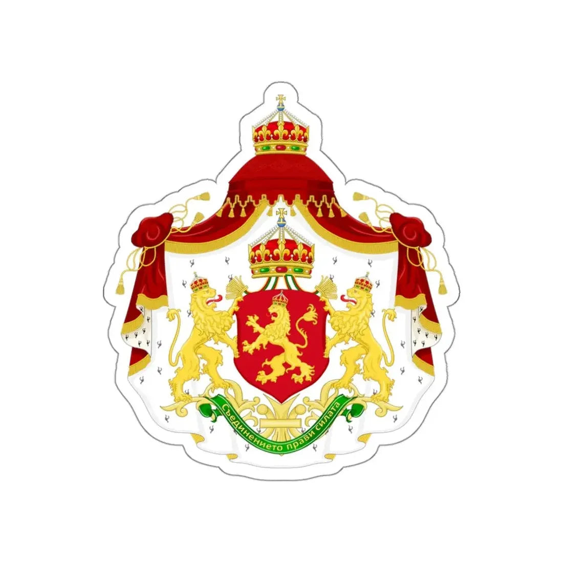 Larger State Achievement of Bulgaria 1908-1946 STICKER Vinyl Die-Cut Decal - The Sticker Space