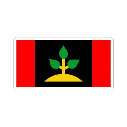 Larrakian-flag (Australia) STICKER Vinyl Kiss-Cut Decal 2 Inch White - The Sticker Space