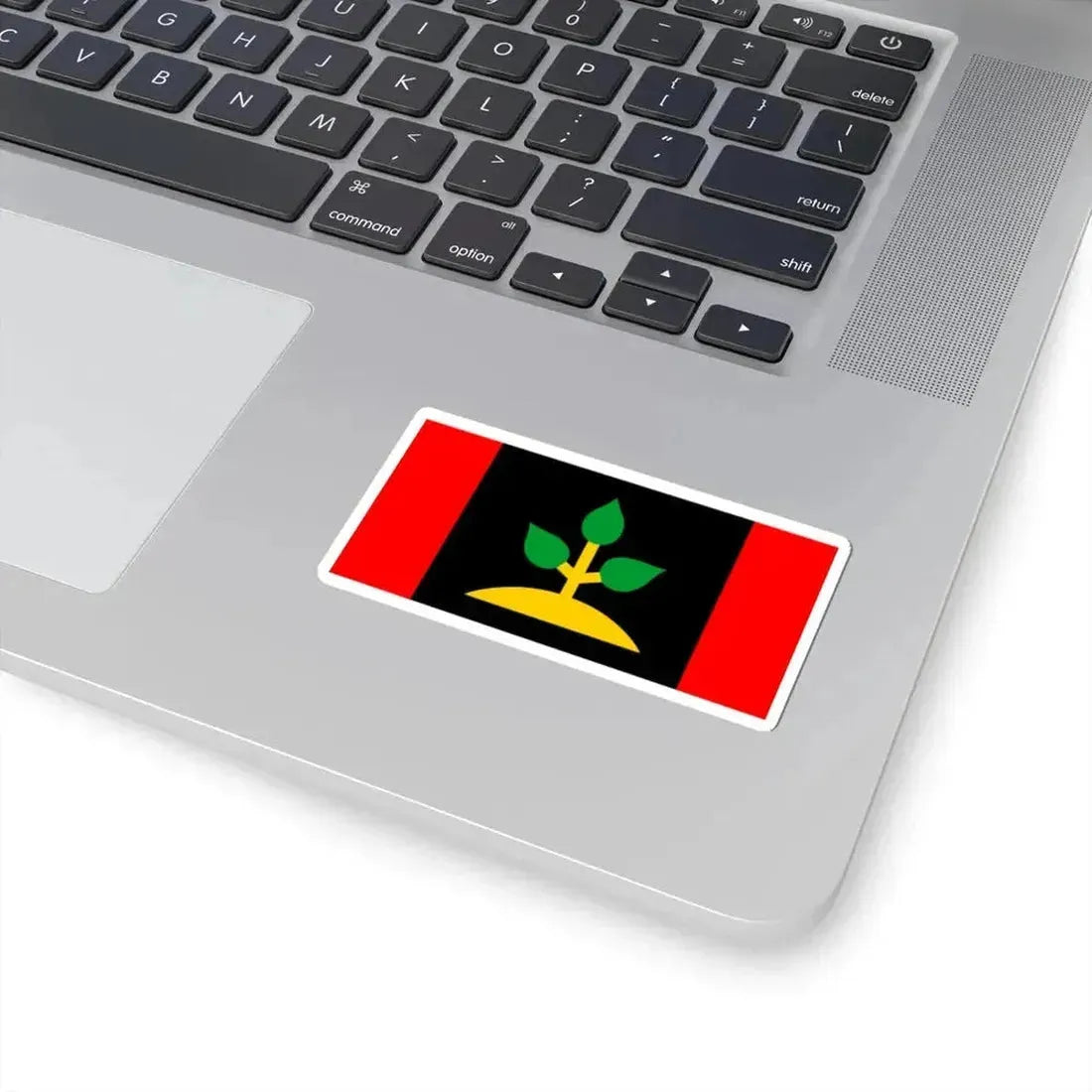 Larrakian-flag (Australia) STICKER Vinyl Kiss-Cut Decal - The Sticker Space