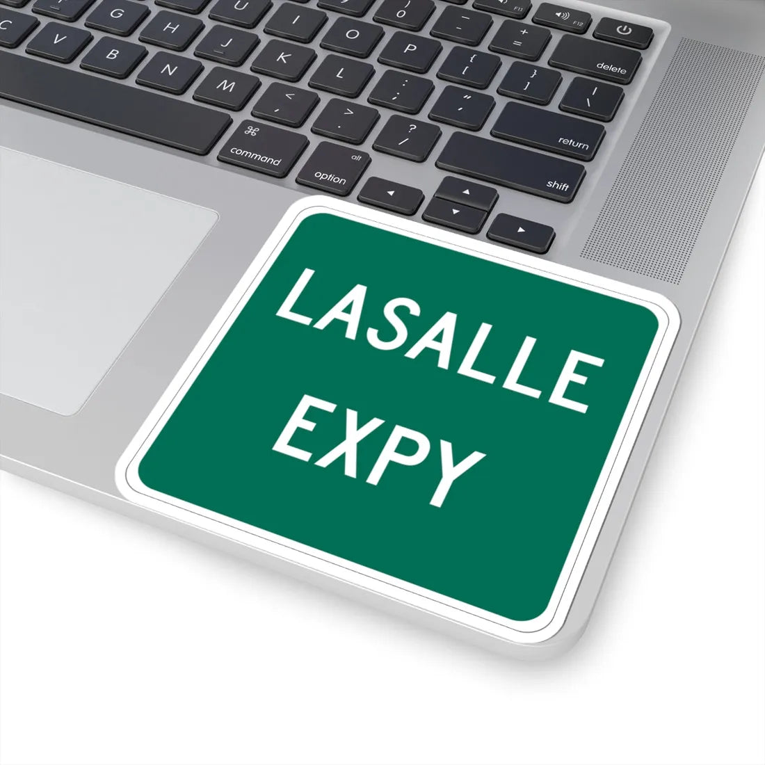 LaSalle Expy (New York) (Road Sign) STICKER Vinyl Kiss-Cut Decal - The Sticker Space