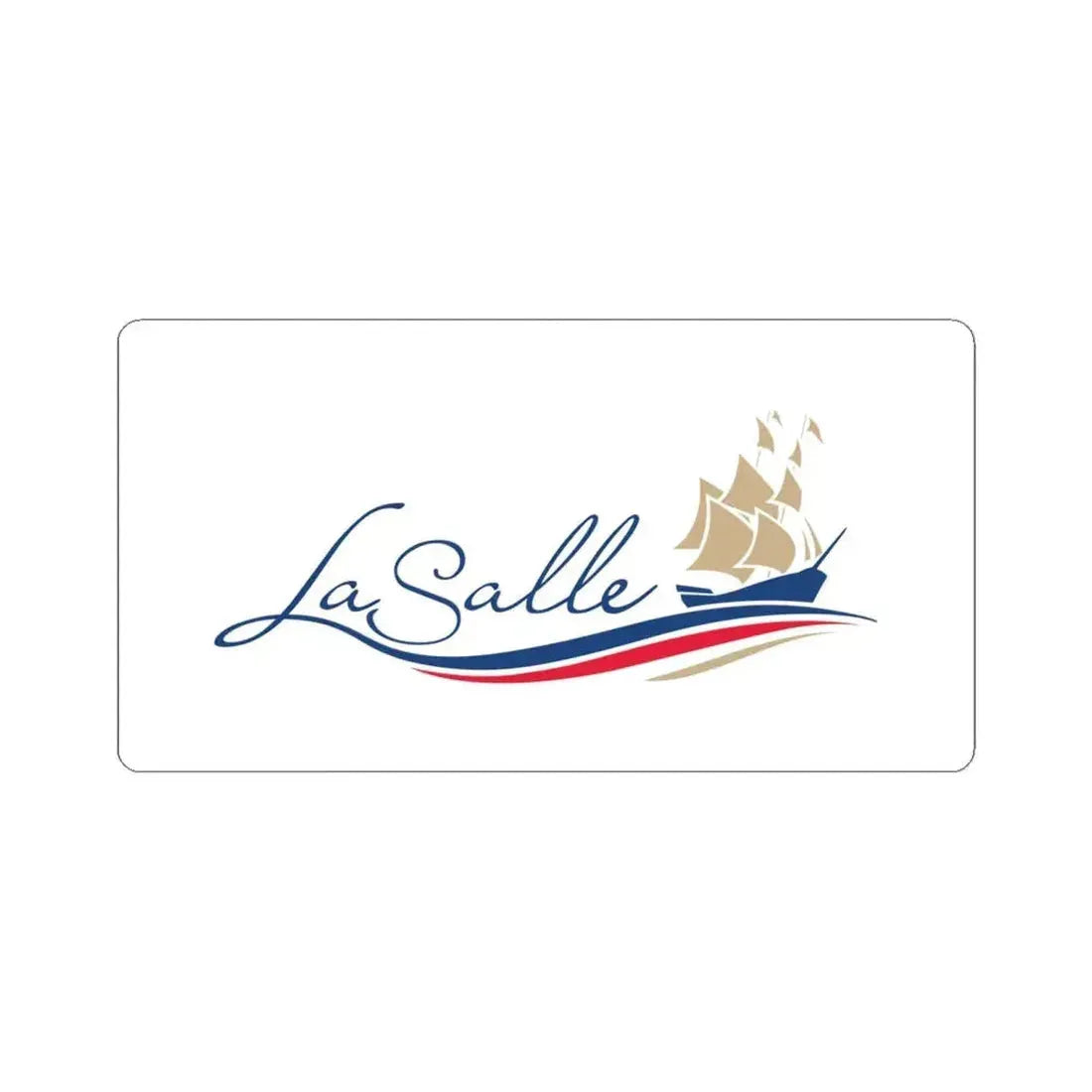 LaSalle Ontario (Canada) STICKER Vinyl Kiss-Cut Decal 6 Inch White - The Sticker Space