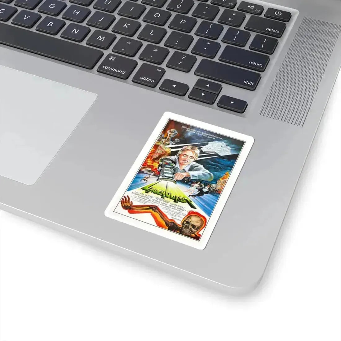 LASERBLAST 1978 Movie Poster - STICKER Vinyl Kiss-Cut Decal - The Sticker Space