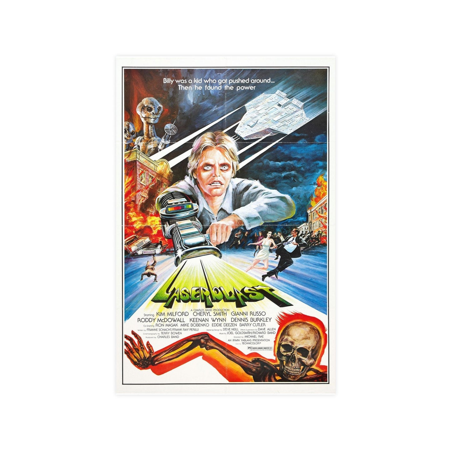 LASERBLAST 1978 - Paper Movie Poster-11″ x 17″ (Vertical)-The Sticker Space