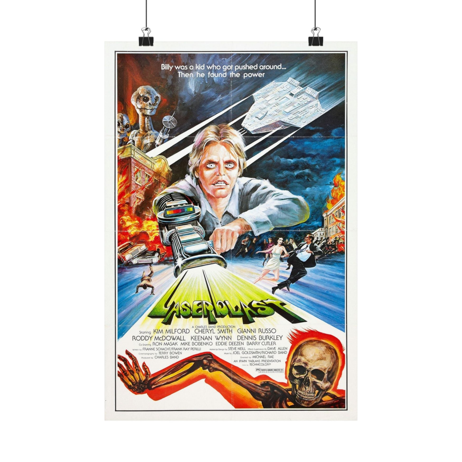 LASERBLAST 1978 - Paper Movie Poster-12″ x 18″-The Sticker Space