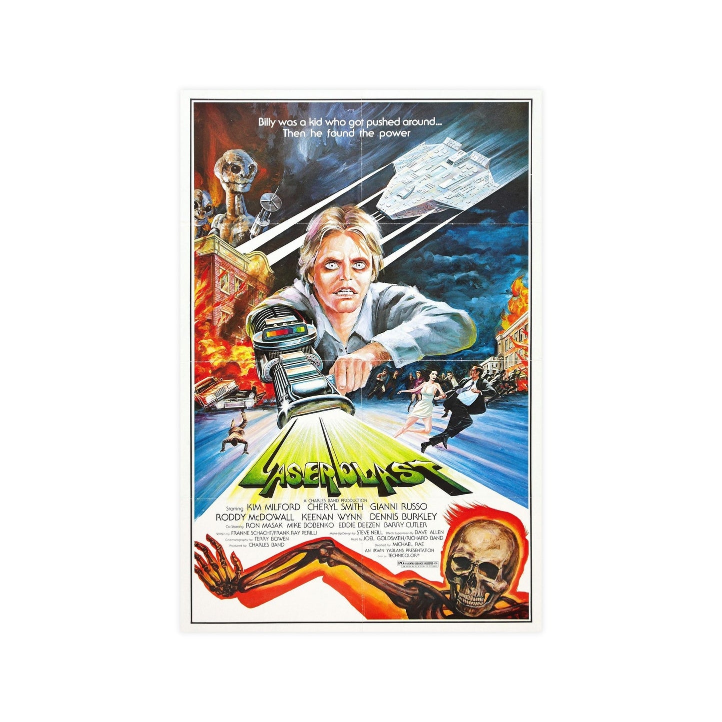 LASERBLAST 1978 - Paper Movie Poster-12″ x 18″ (Vertical)-The Sticker Space