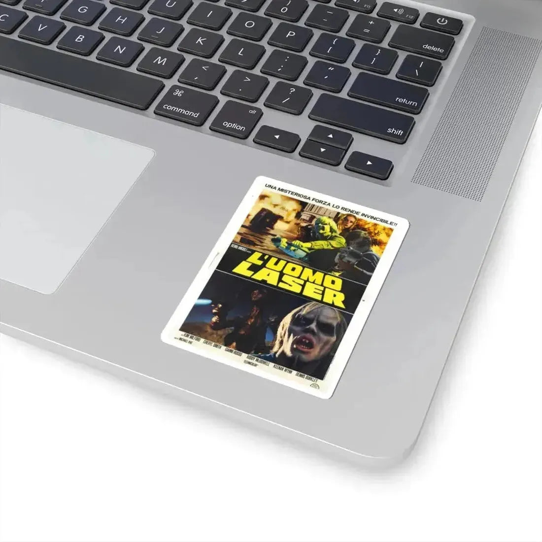 LASERBLAST (2) 1978 Movie Poster - STICKER Vinyl Kiss-Cut Decal - The Sticker Space