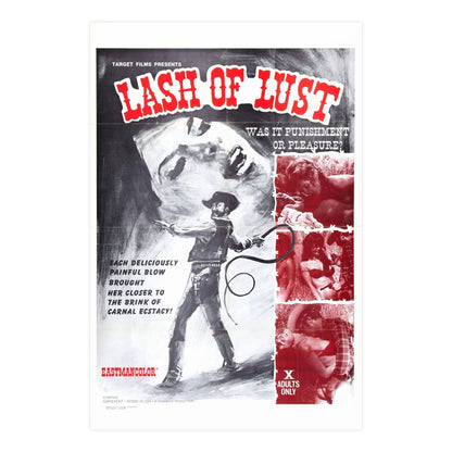 LASH OF LUST 1972 - Paper Movie Poster-24″ x 36″ (Vertical)-The Sticker Space