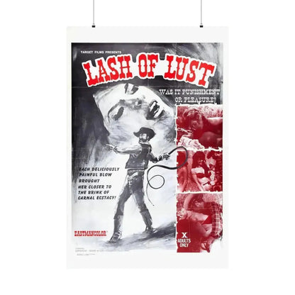 LASH OF LUST 1972 - Paper Movie Poster 36" x 54" Matte - The Sticker Space